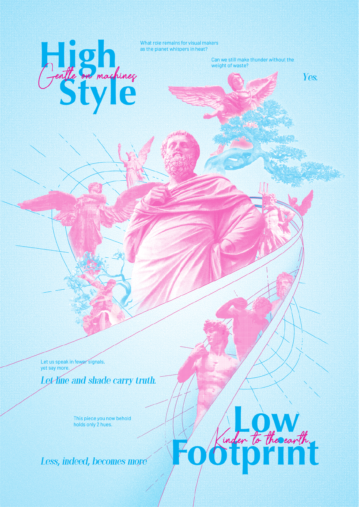 Myths in Cyan and Magenta